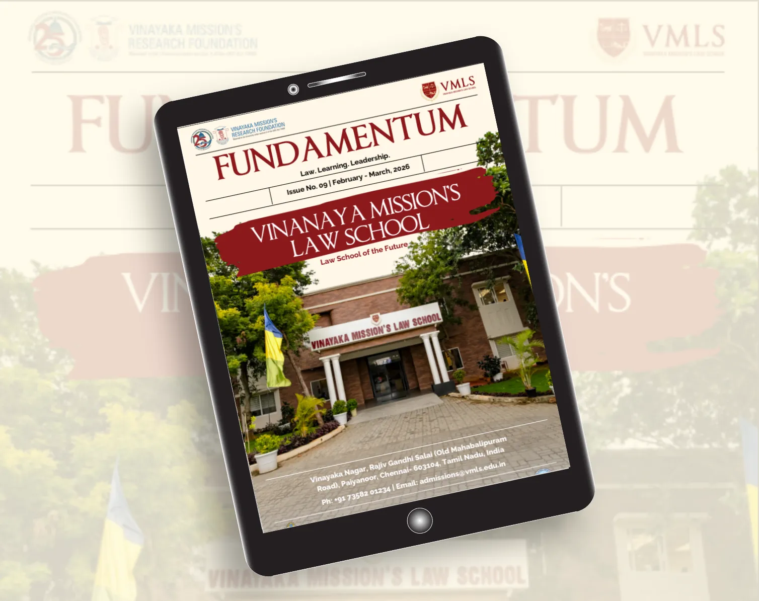 VMLS Newsletter February to March 2026 Cover