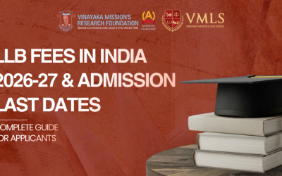 LLB Fees in India 2026-27 & Admission Last Dates