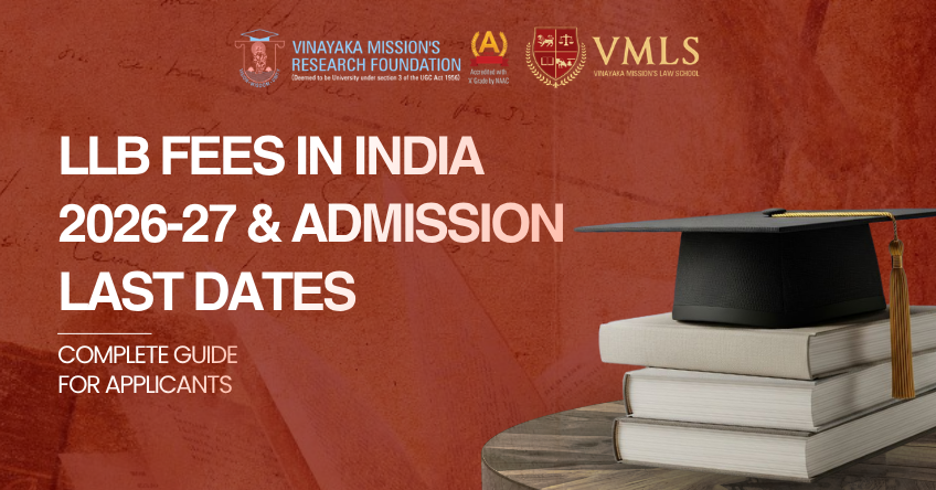 LLB Fees in India 2026-27 & Admission Last Dates: Everything You Need Before You Apply 1 LLB Fees in India 2026-27 & Admission Last Dates