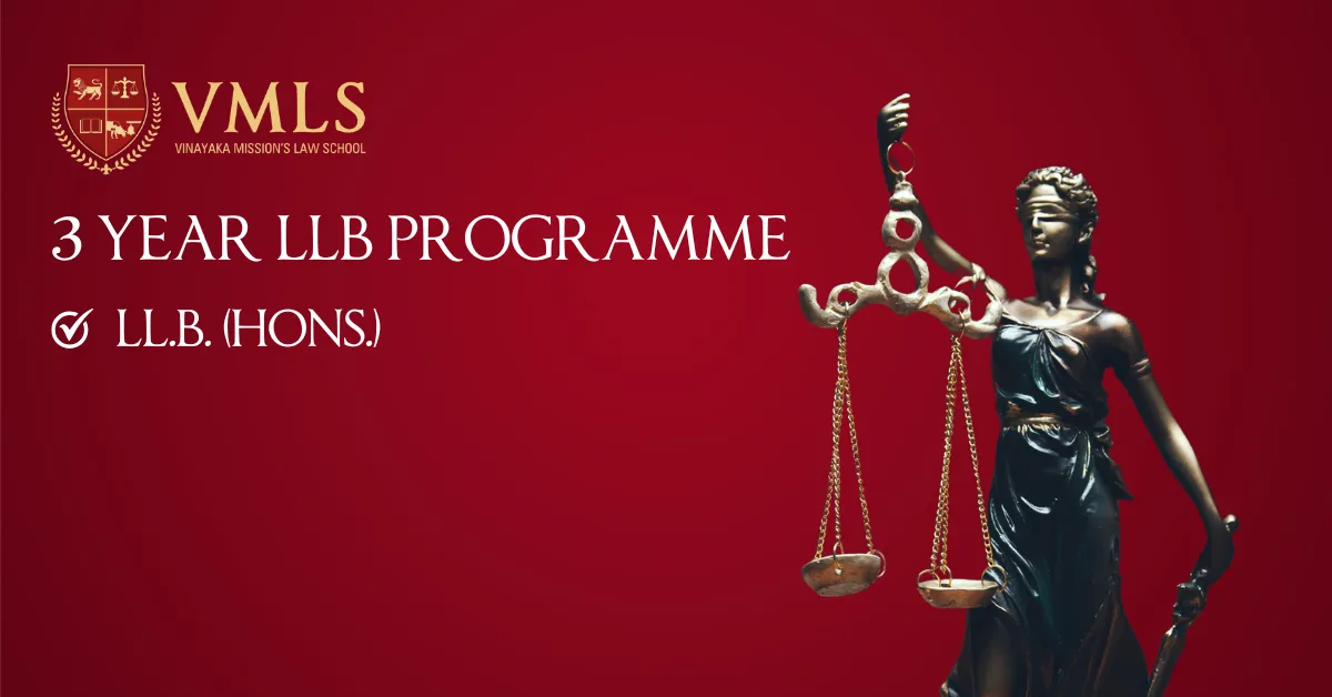 3-Year LLB Programme at VMLS