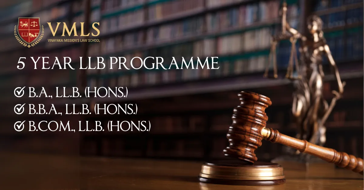 5-Year Law Programme at VMLS
