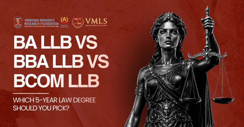 BA LLB vs BBA LLB vs BCom LLB: Which 5-Year Law Degree Should You Pick?