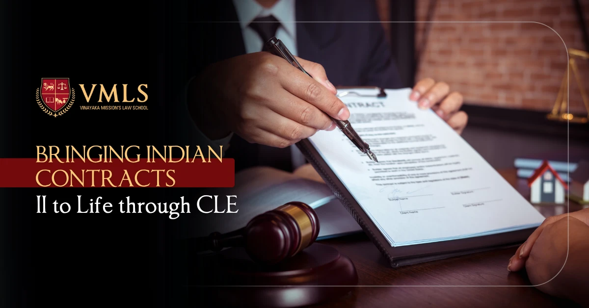 Bringing Indian Contracts II to Life by Means of Clinical Legal Education for Law Students