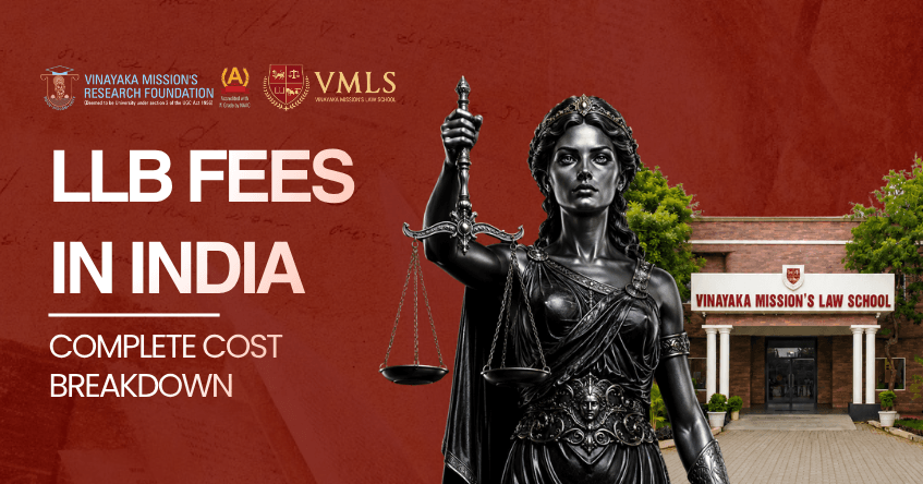 LLB Fees in India: Complete Cost Breakdown for 3-Year, 5-Year, BA/BBA/BCom LLB