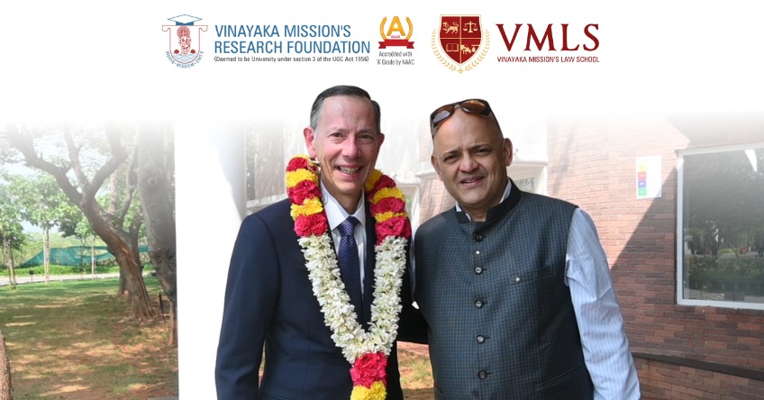Vinayaka Mission’s Law School Signs International MoU with University of San Diego, Expanding Global Learning Opportunities