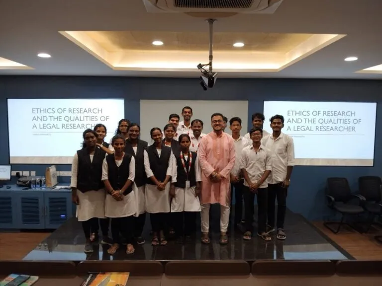 Guest lecture on ethics and litigation at VMLS