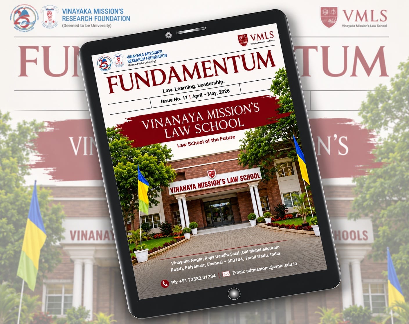 VMLS Newsletter Issue 11 April to May 2026 Cover