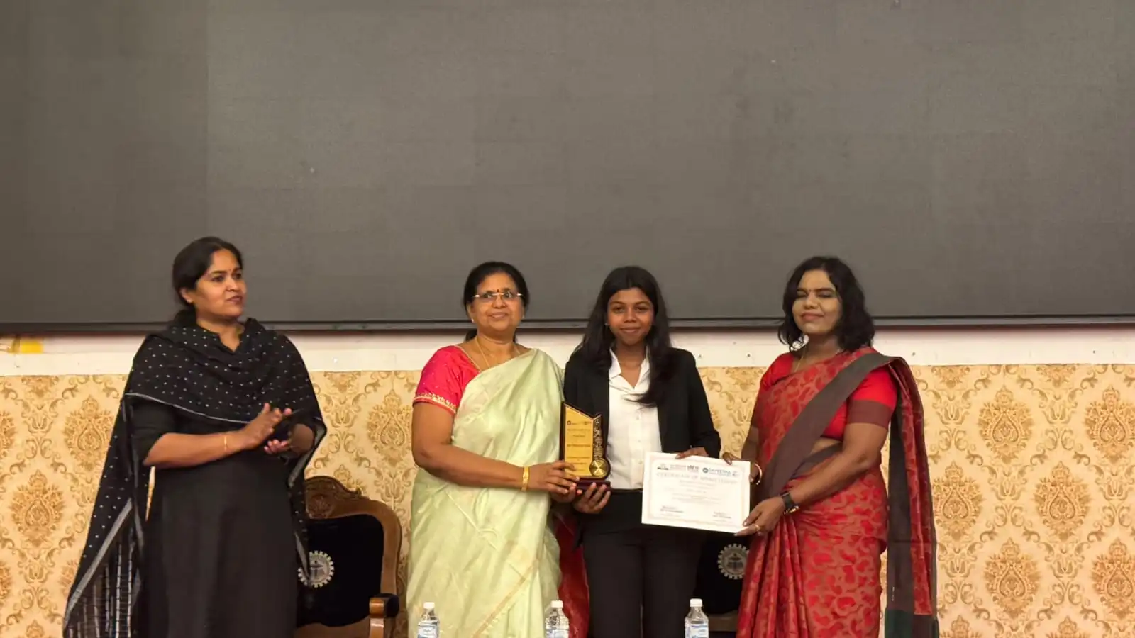 Students Secures Award at the International Conference on Women and AI