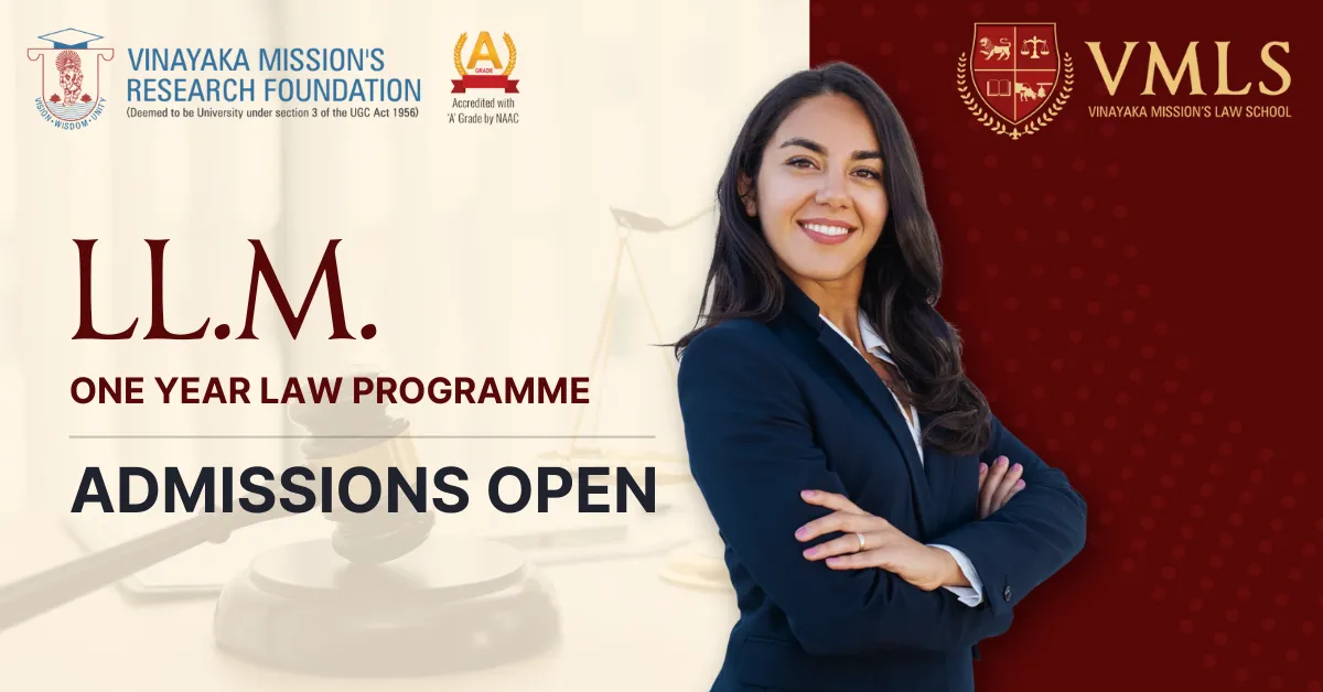 One Year LLM Programme at VMLS