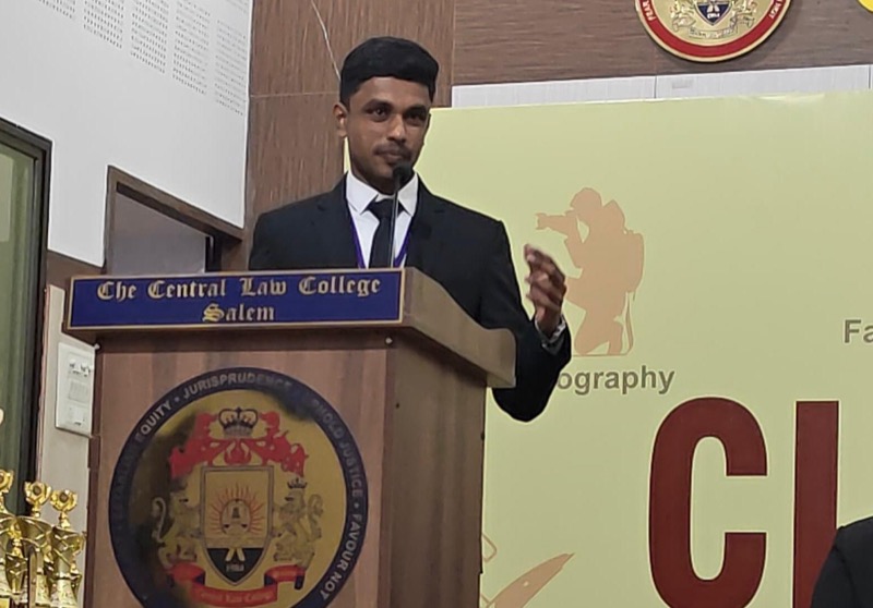 Vigneshwaran K Debate Competition Achievement