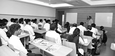 Students in Law College Classroom | VMLS
