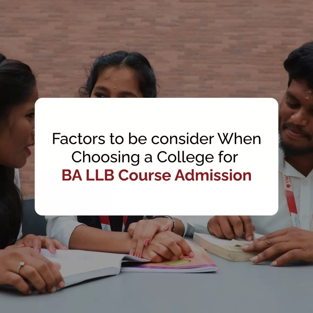 BA LLB Course Admission